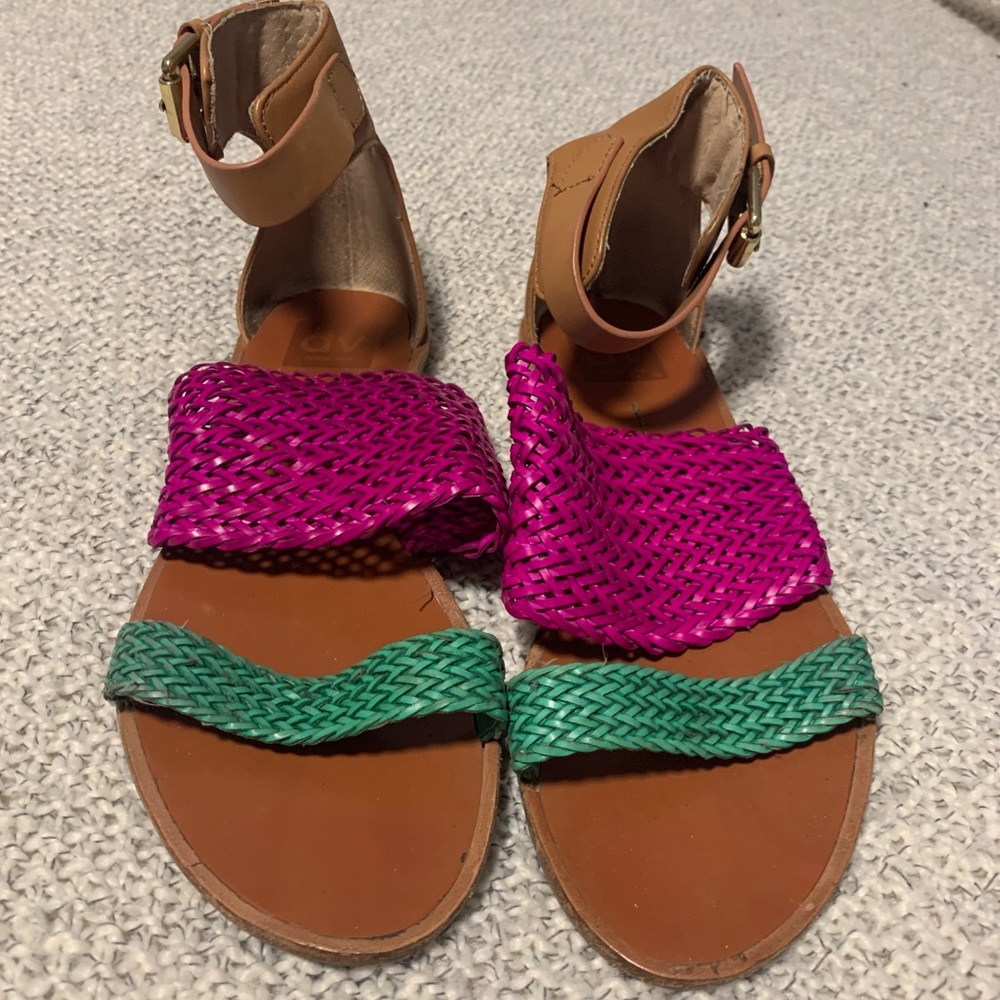 Multi color sandals